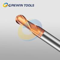 D4*16*D4*75L Z2 фреза сферическая BALLNOSE твердосплавная GREWIN HRC55
