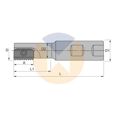 MWSR0014H14 корпус резьбофрезы