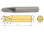 10*32*123SD10 Z2 Фреза шпоночная Р6М5К5 10*32*123SD10 Z2 Фреза шпоночная Р6М5К5