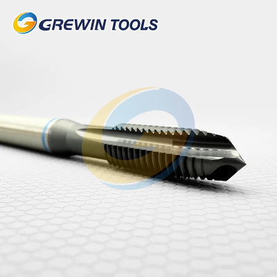 G4030631 M2x0.4-6H HSSE метчик DIN371 GREWIN по нержавеющей стали с прямой канавкой