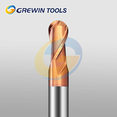 D12*R6*45*D12*100L Z2 фреза сферическая BALLNOSE твердосплавная GREWIN HRC55