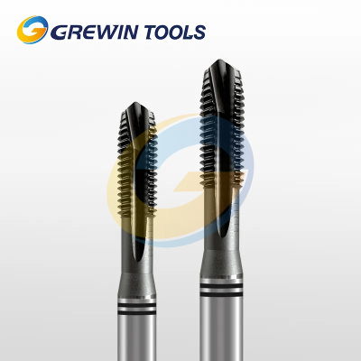 G40306107 M2.5x0.45-6H HSSE‑PM метчик DIN371 GREWIN для стали с прямой канавкой