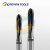 G40306107 M2.5x0.45-6H HSSE‑PM метчик DIN371 GREWIN для стали с прямой канавкой